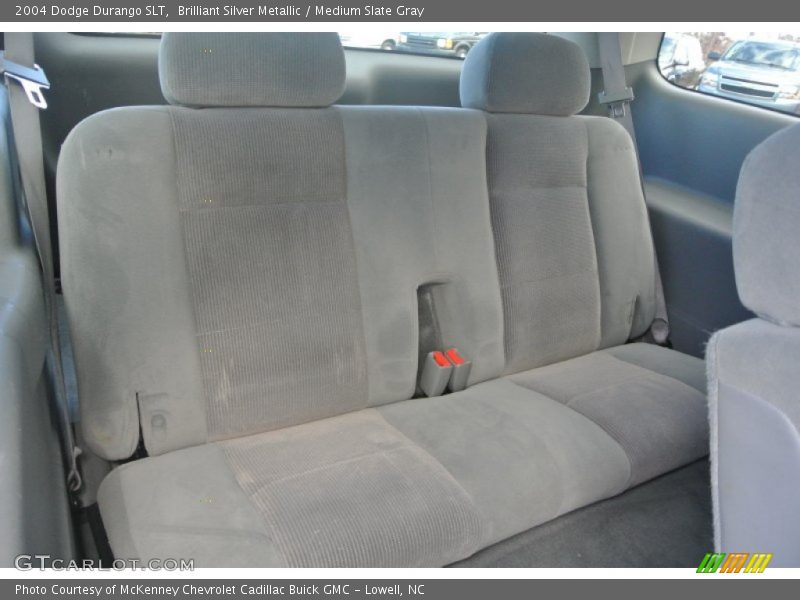 Brilliant Silver Metallic / Medium Slate Gray 2004 Dodge Durango SLT