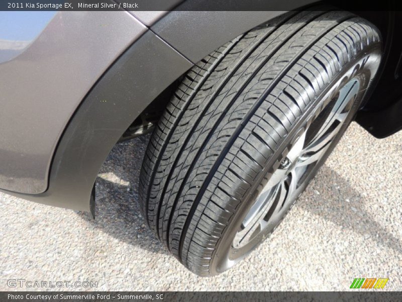 Mineral Silver / Black 2011 Kia Sportage EX