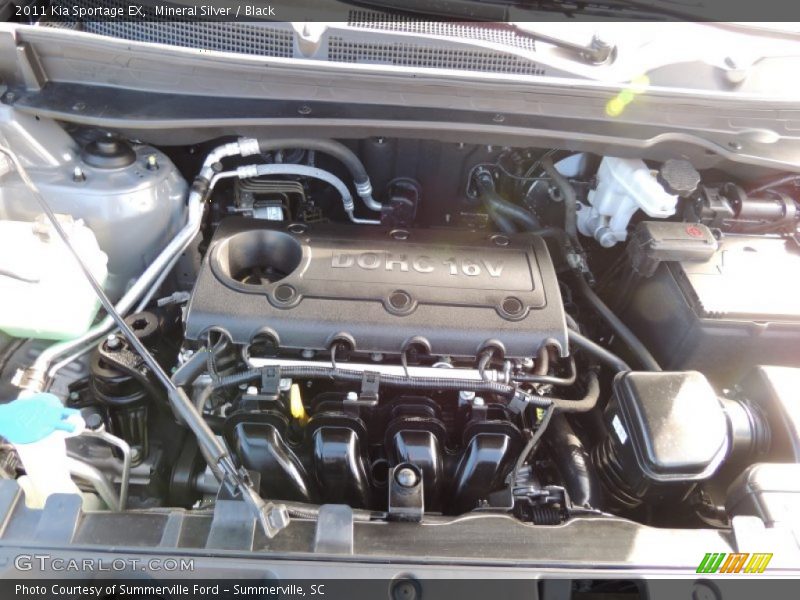 Mineral Silver / Black 2011 Kia Sportage EX