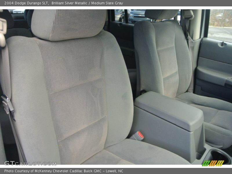 Brilliant Silver Metallic / Medium Slate Gray 2004 Dodge Durango SLT