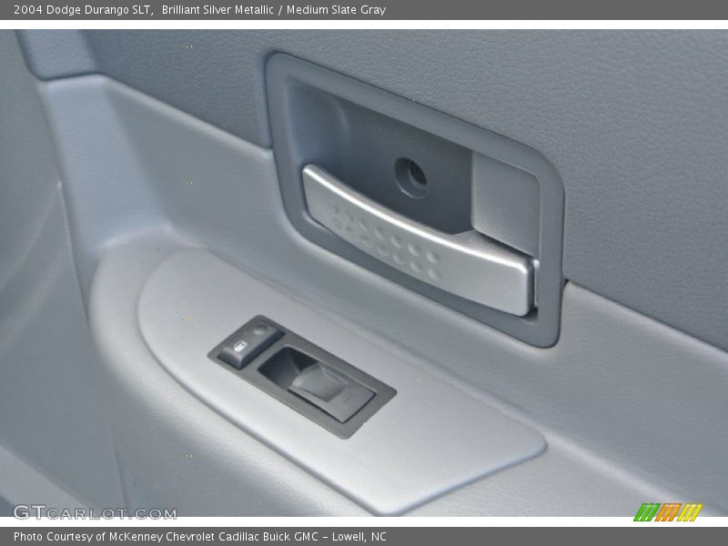 Brilliant Silver Metallic / Medium Slate Gray 2004 Dodge Durango SLT