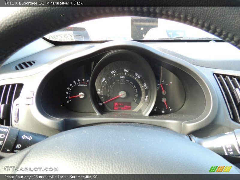 Mineral Silver / Black 2011 Kia Sportage EX