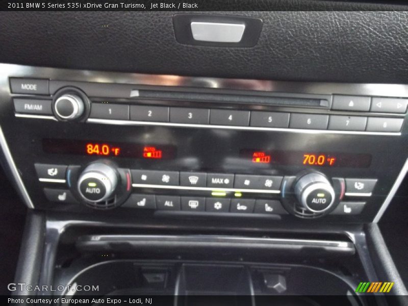 Jet Black / Black 2011 BMW 5 Series 535i xDrive Gran Turismo