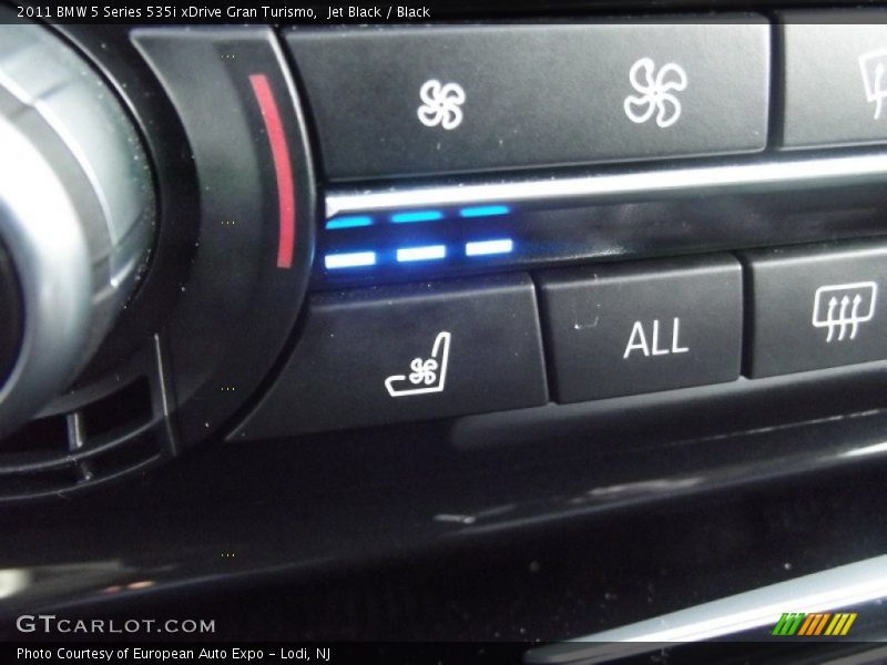 Jet Black / Black 2011 BMW 5 Series 535i xDrive Gran Turismo