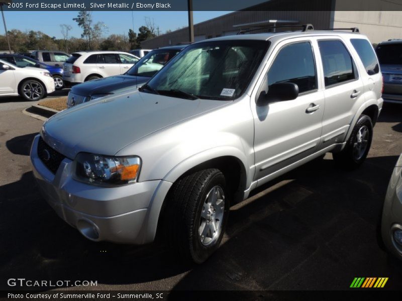 Silver Metallic / Ebony Black 2005 Ford Escape Limited