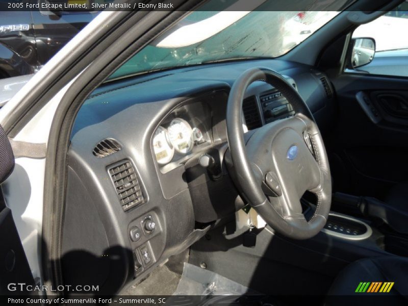 Silver Metallic / Ebony Black 2005 Ford Escape Limited