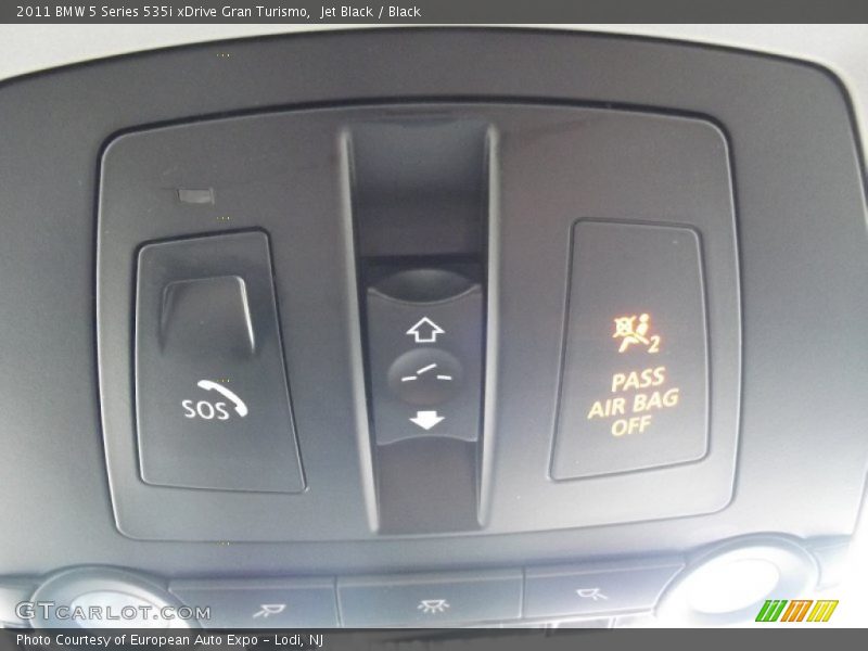 Jet Black / Black 2011 BMW 5 Series 535i xDrive Gran Turismo