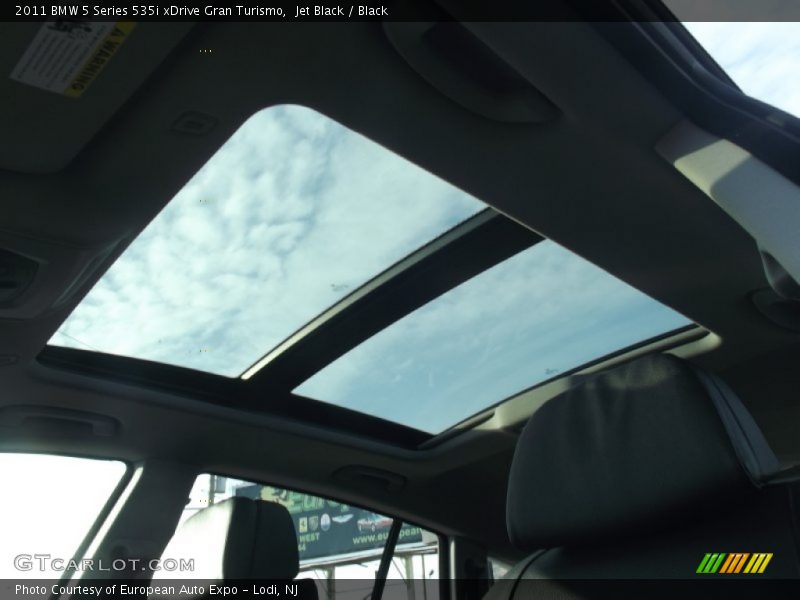 Jet Black / Black 2011 BMW 5 Series 535i xDrive Gran Turismo