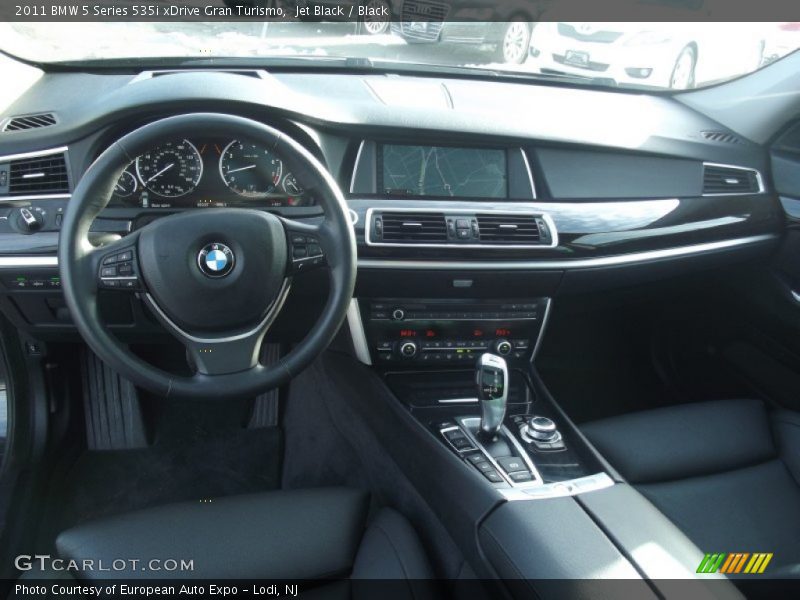 Jet Black / Black 2011 BMW 5 Series 535i xDrive Gran Turismo