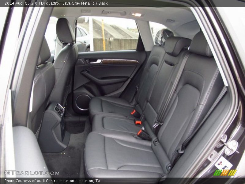 Lava Gray Metallic / Black 2014 Audi Q5 3.0 TDI quattro
