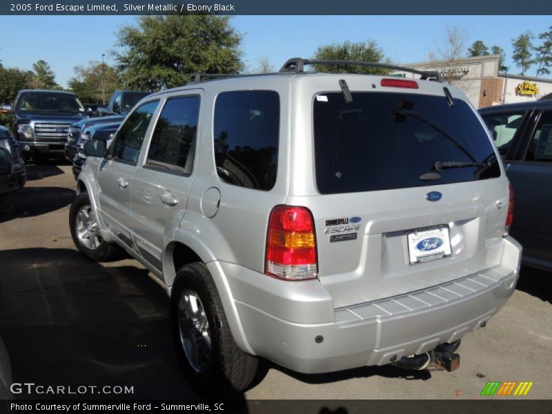 Silver Metallic / Ebony Black 2005 Ford Escape Limited