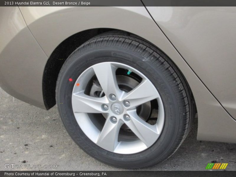 Desert Bronze / Beige 2013 Hyundai Elantra GLS