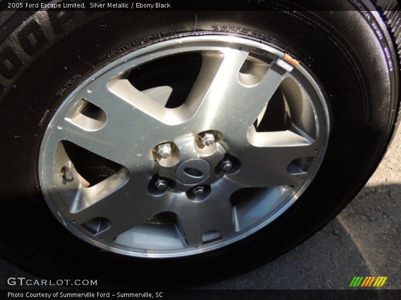 Silver Metallic / Ebony Black 2005 Ford Escape Limited