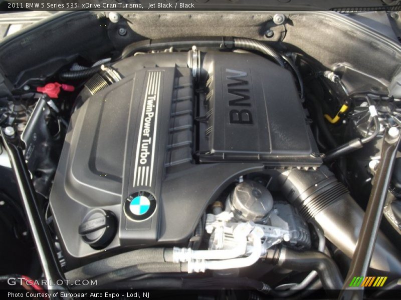 Jet Black / Black 2011 BMW 5 Series 535i xDrive Gran Turismo