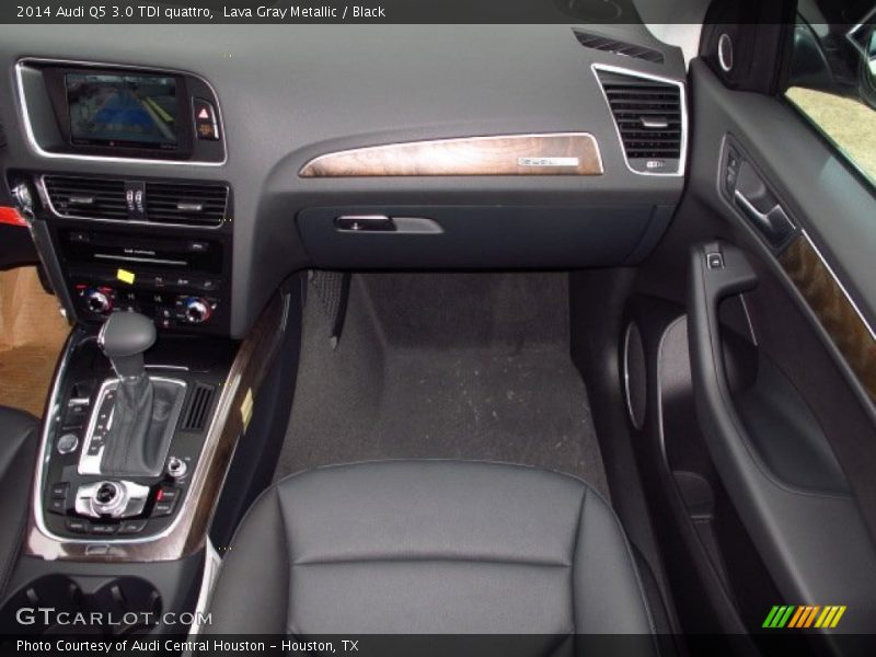 Lava Gray Metallic / Black 2014 Audi Q5 3.0 TDI quattro