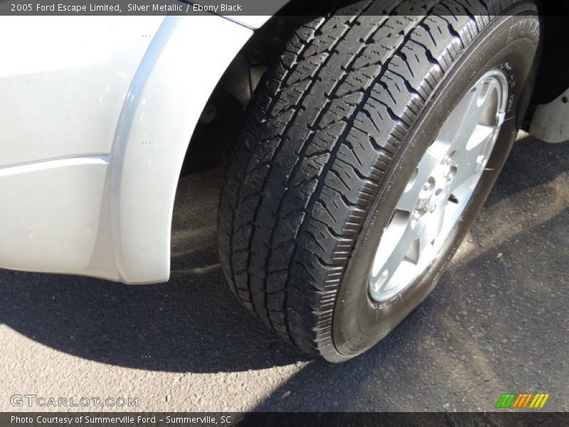 Silver Metallic / Ebony Black 2005 Ford Escape Limited