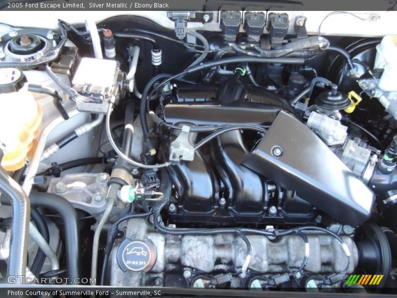 Silver Metallic / Ebony Black 2005 Ford Escape Limited