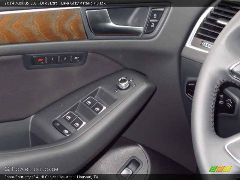 Lava Gray Metallic / Black 2014 Audi Q5 3.0 TDI quattro