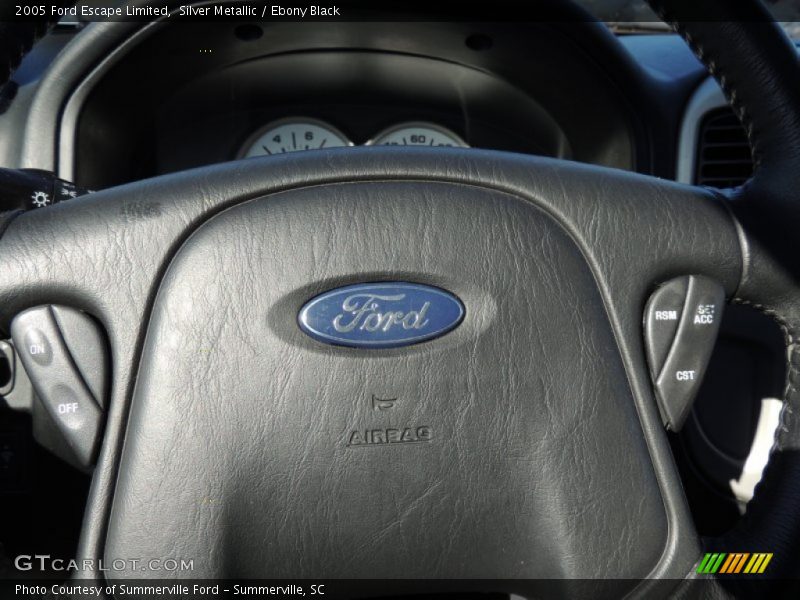 Silver Metallic / Ebony Black 2005 Ford Escape Limited