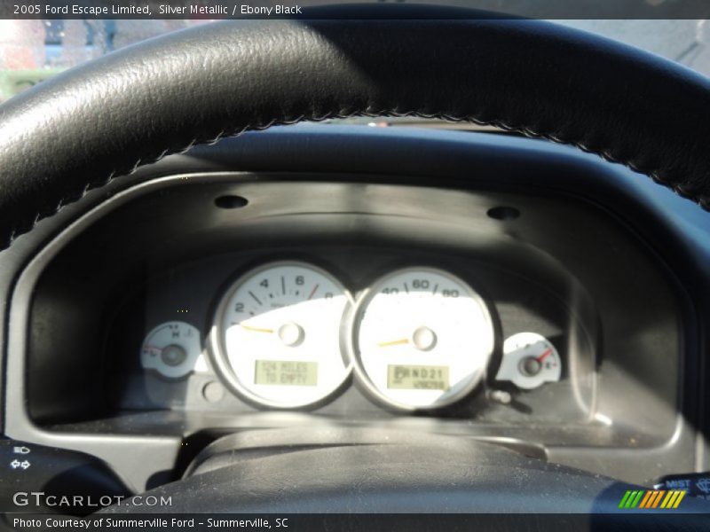 Silver Metallic / Ebony Black 2005 Ford Escape Limited