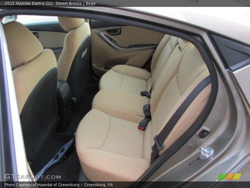 Desert Bronze / Beige 2013 Hyundai Elantra GLS