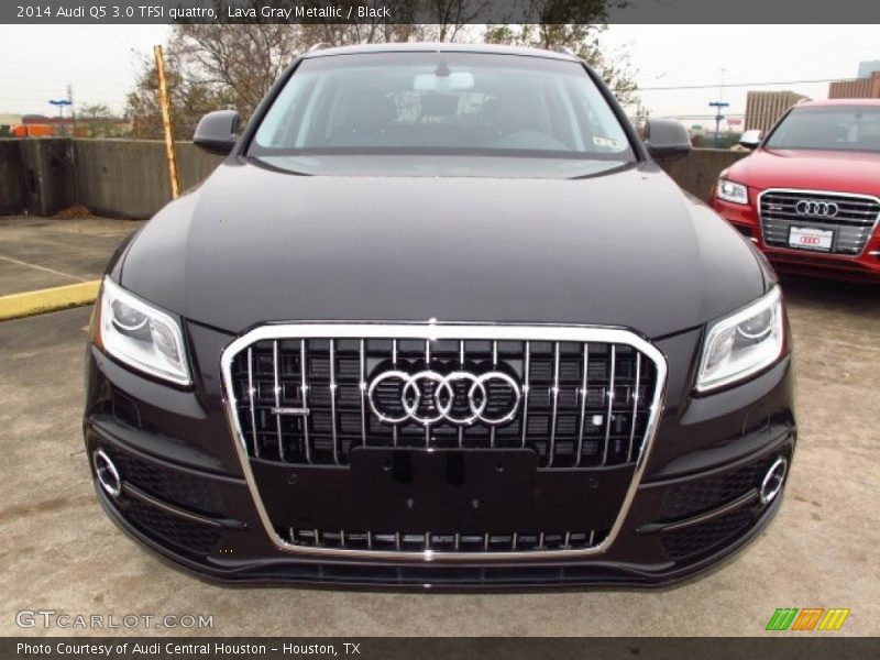 Lava Gray Metallic / Black 2014 Audi Q5 3.0 TFSI quattro