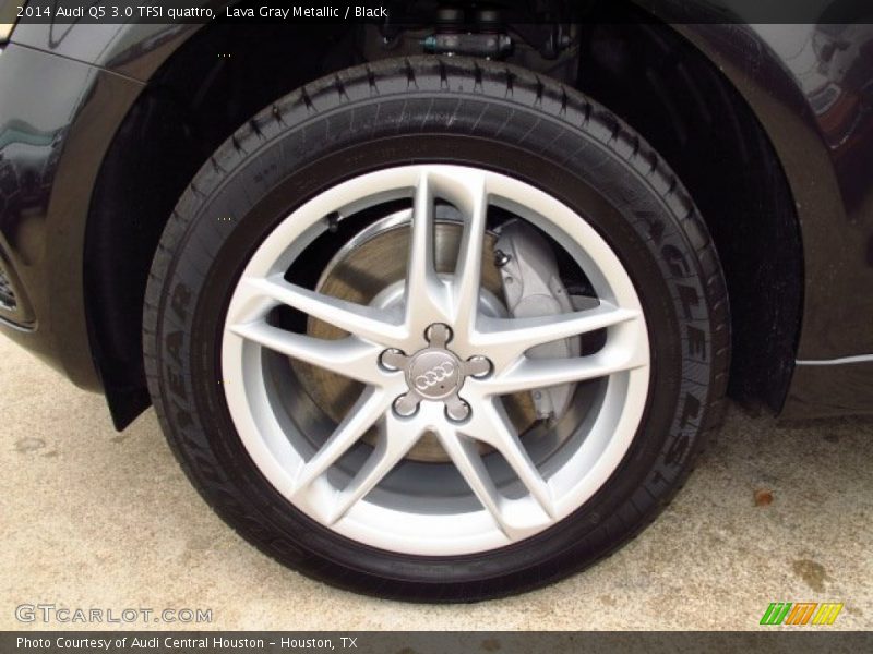 Lava Gray Metallic / Black 2014 Audi Q5 3.0 TFSI quattro