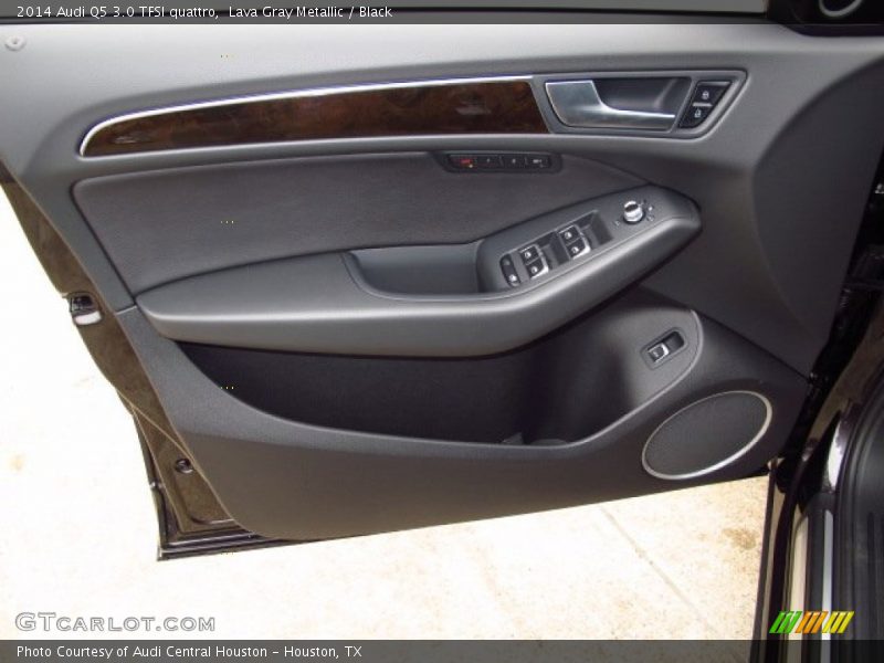 Lava Gray Metallic / Black 2014 Audi Q5 3.0 TFSI quattro