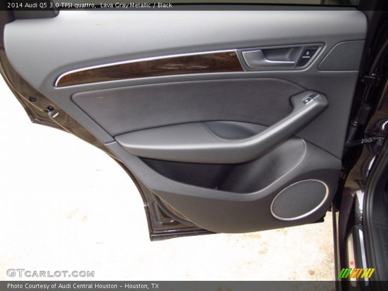 Lava Gray Metallic / Black 2014 Audi Q5 3.0 TFSI quattro