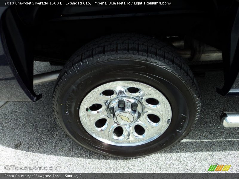 Imperial Blue Metallic / Light Titanium/Ebony 2010 Chevrolet Silverado 1500 LT Extended Cab