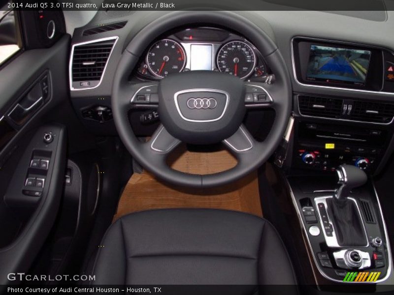 Lava Gray Metallic / Black 2014 Audi Q5 3.0 TFSI quattro
