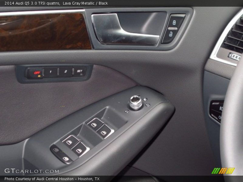 Lava Gray Metallic / Black 2014 Audi Q5 3.0 TFSI quattro