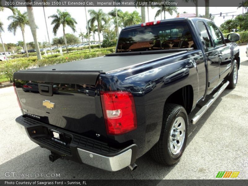 Imperial Blue Metallic / Light Titanium/Ebony 2010 Chevrolet Silverado 1500 LT Extended Cab