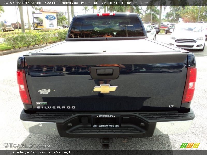 Imperial Blue Metallic / Light Titanium/Ebony 2010 Chevrolet Silverado 1500 LT Extended Cab