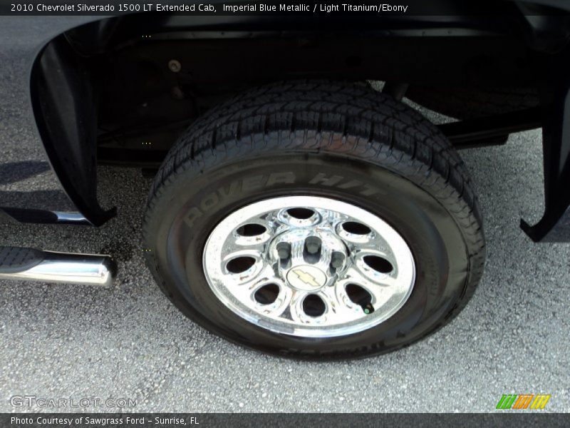 Imperial Blue Metallic / Light Titanium/Ebony 2010 Chevrolet Silverado 1500 LT Extended Cab