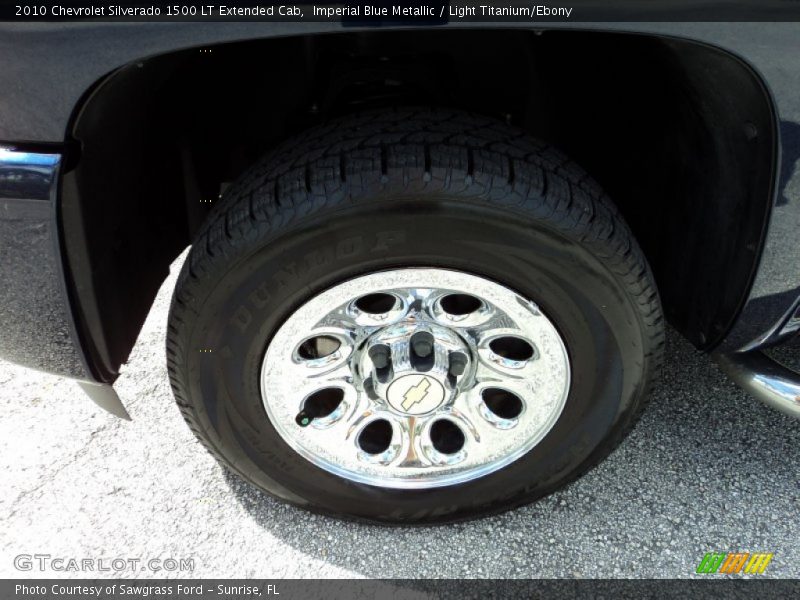 Imperial Blue Metallic / Light Titanium/Ebony 2010 Chevrolet Silverado 1500 LT Extended Cab