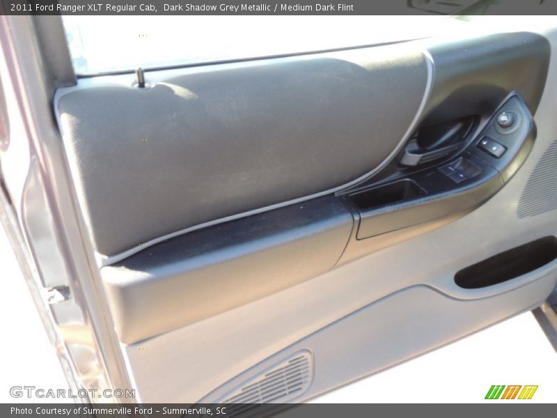 Dark Shadow Grey Metallic / Medium Dark Flint 2011 Ford Ranger XLT Regular Cab