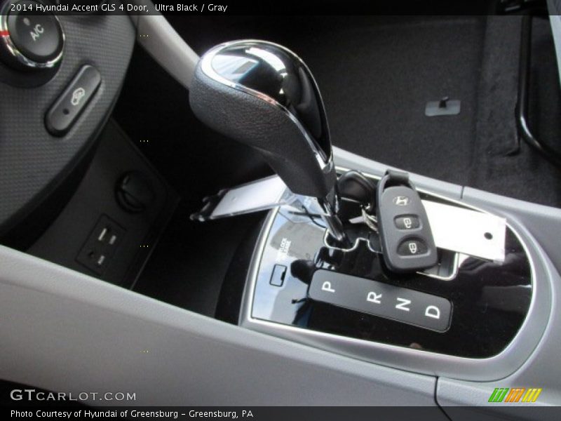  2014 Accent GLS 4 Door 6 Speed SHIFTRONIC Automatic Shifter