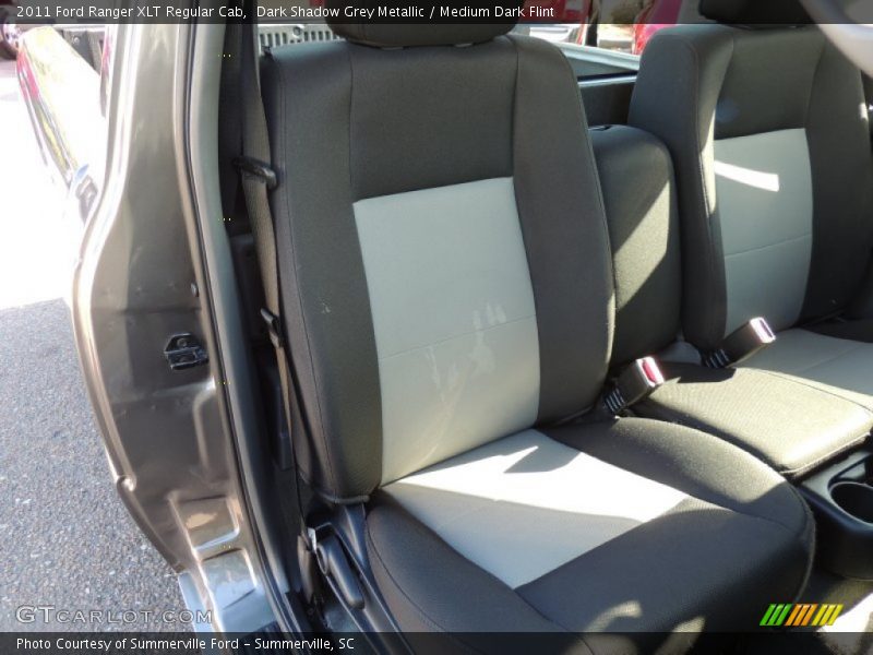 Dark Shadow Grey Metallic / Medium Dark Flint 2011 Ford Ranger XLT Regular Cab