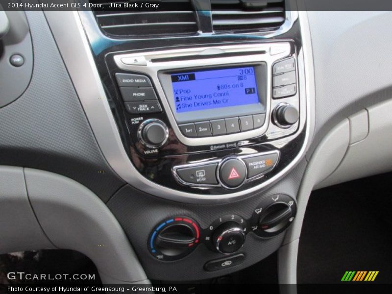Controls of 2014 Accent GLS 4 Door