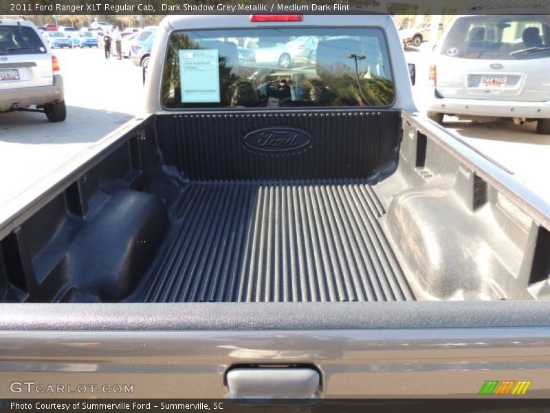 Dark Shadow Grey Metallic / Medium Dark Flint 2011 Ford Ranger XLT Regular Cab