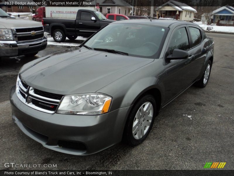 Tungsten Metallic / Black 2012 Dodge Avenger SE