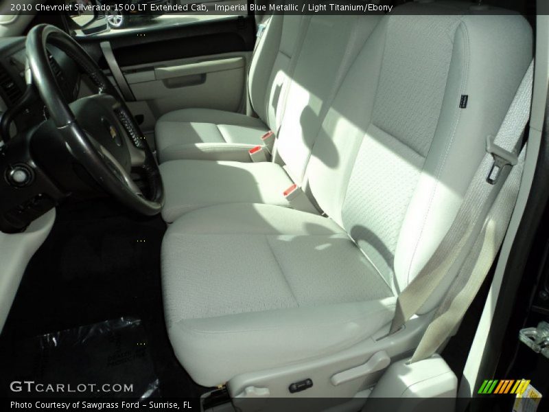Imperial Blue Metallic / Light Titanium/Ebony 2010 Chevrolet Silverado 1500 LT Extended Cab