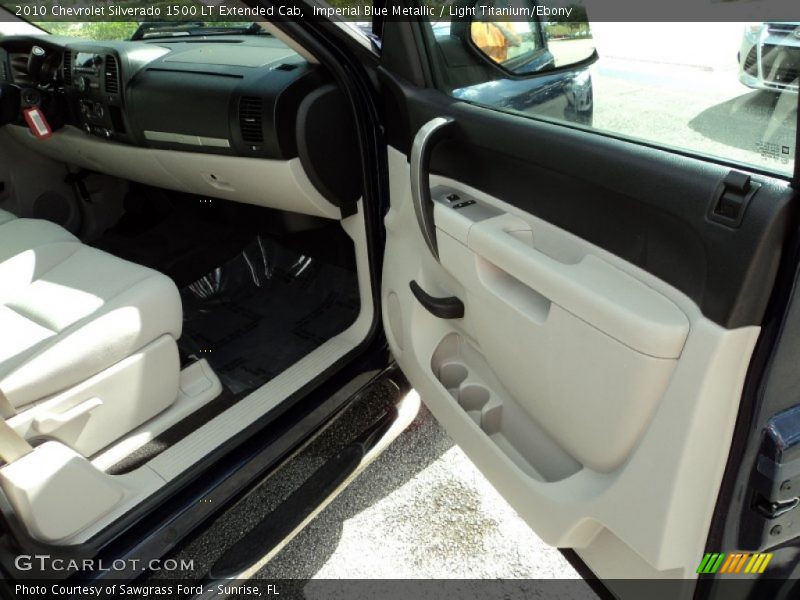 Imperial Blue Metallic / Light Titanium/Ebony 2010 Chevrolet Silverado 1500 LT Extended Cab
