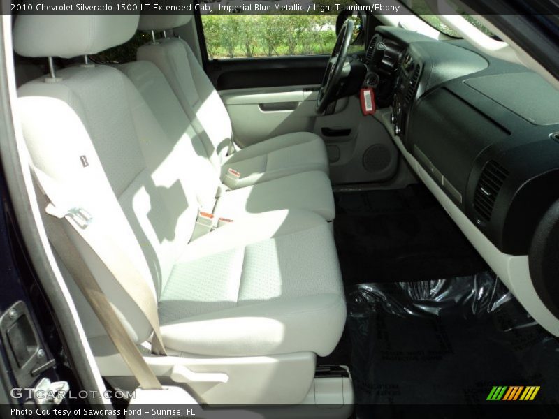 Imperial Blue Metallic / Light Titanium/Ebony 2010 Chevrolet Silverado 1500 LT Extended Cab