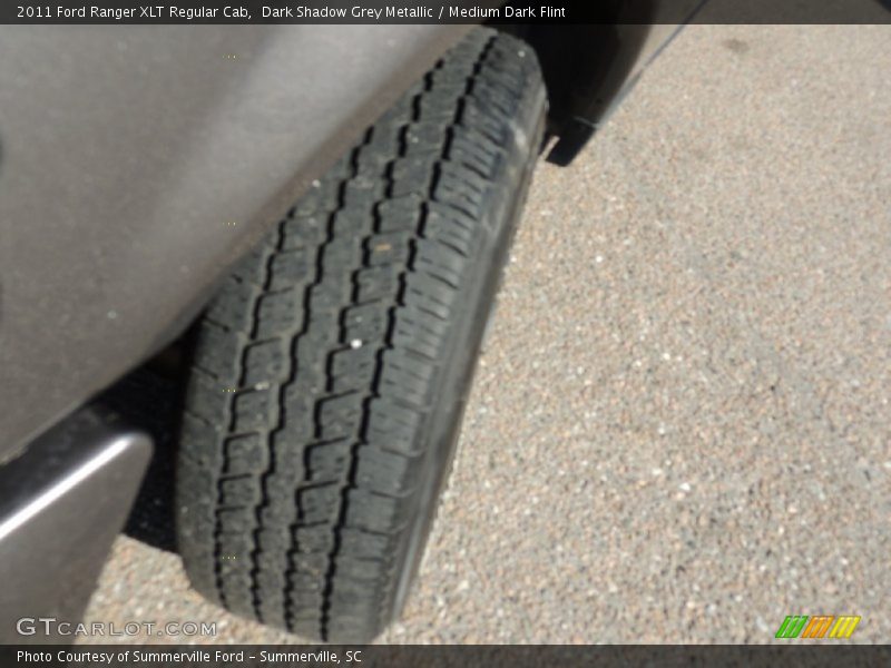 Dark Shadow Grey Metallic / Medium Dark Flint 2011 Ford Ranger XLT Regular Cab