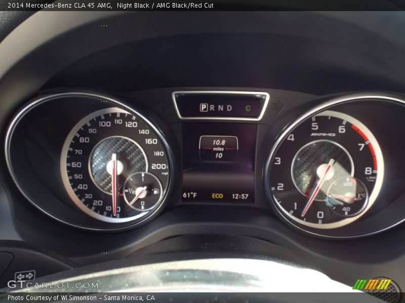  2014 CLA 45 AMG 45 AMG Gauges