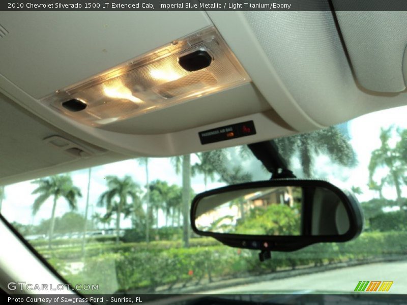 Imperial Blue Metallic / Light Titanium/Ebony 2010 Chevrolet Silverado 1500 LT Extended Cab