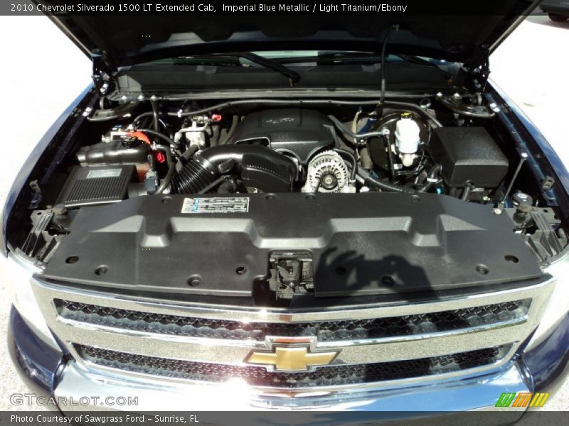 Imperial Blue Metallic / Light Titanium/Ebony 2010 Chevrolet Silverado 1500 LT Extended Cab