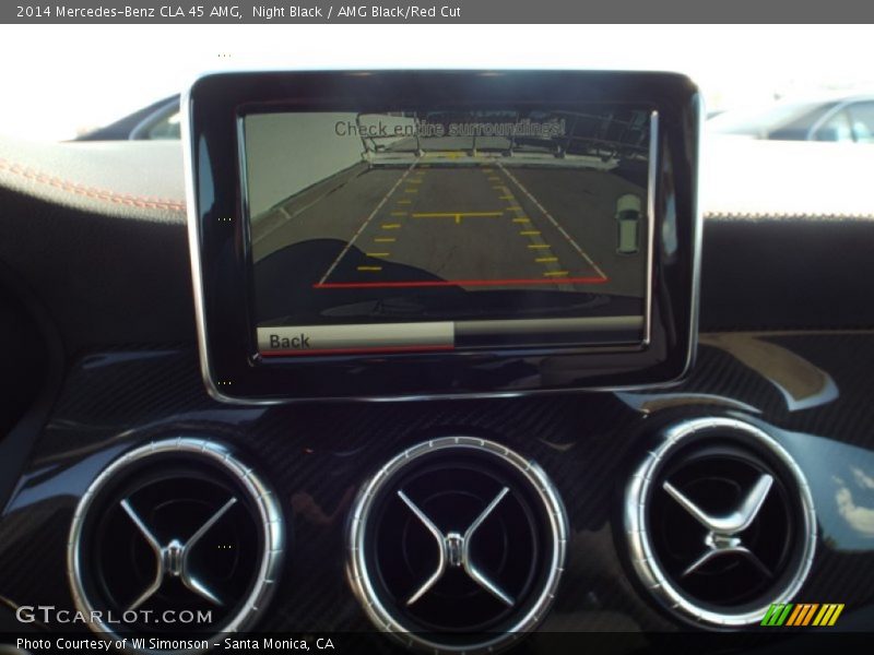 Night Black / AMG Black/Red Cut 2014 Mercedes-Benz CLA 45 AMG